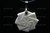 36X36mm Buffalo Bone Carved Designer Bead Pendant [z1391]