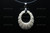 25X30mm Buffalo Bone Hoop Designer Bead Pendant [z1407]