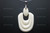 35X52mm Buffalo Bone Dangling Designer Bead Pendant [z1585]