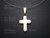 15X20mm Buffalo Bone Cross Designer Bead Pendant [z1696]
