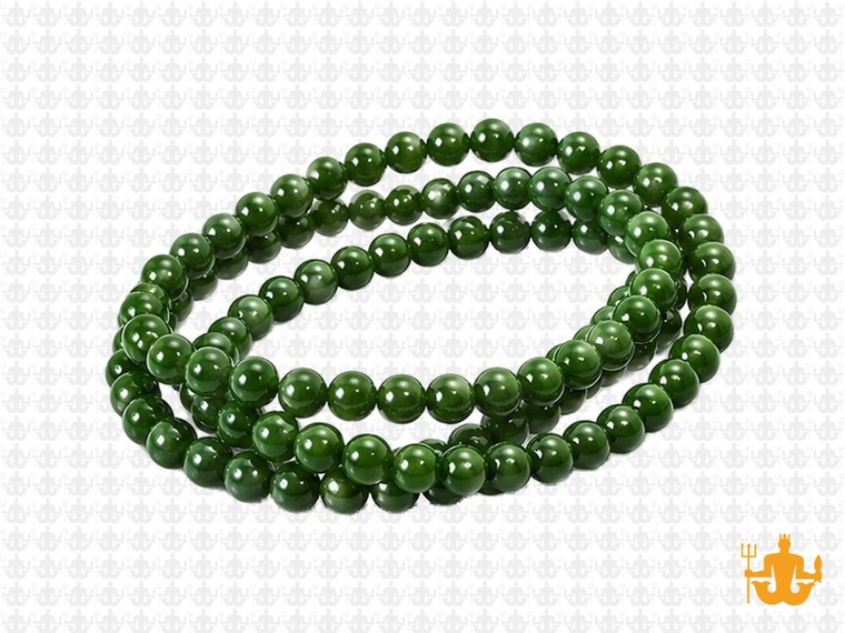 4mm BC Color Jade Round Beads 15.5" dyed [4c48]