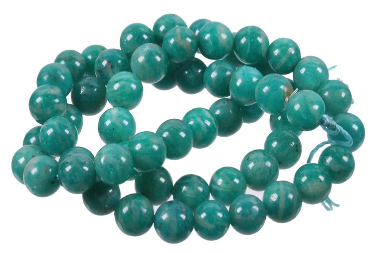 4mm Russian Amazonite Round Beads 15.5" natural [4r41]