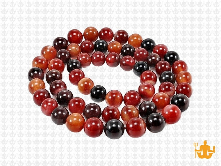 6mm Agate Round Beads 15.5" natural [6d30]