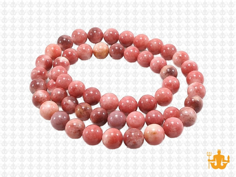 6mm Lepidolite Round Beads 15.5" natural [6r79]