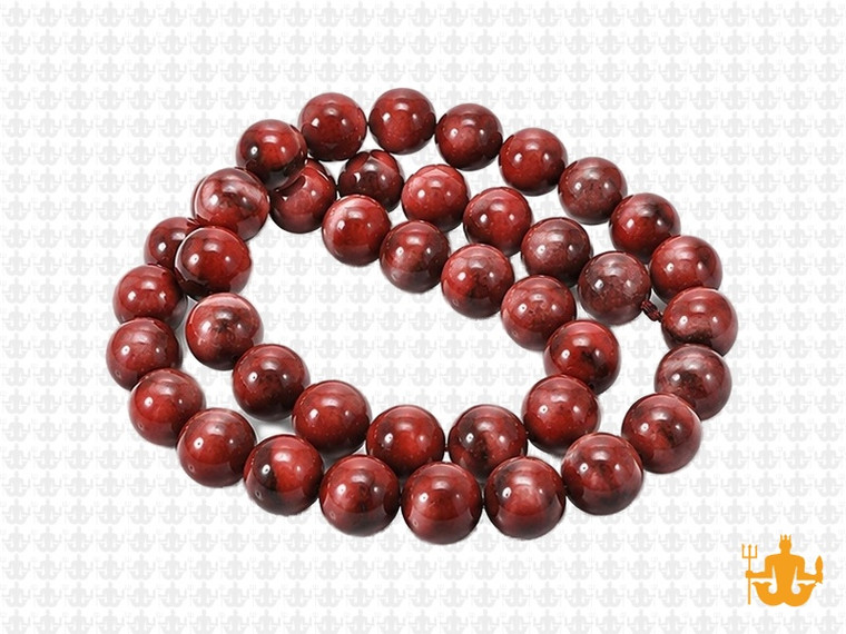 8mm Brazil Agate Round Beads 15.5" natural [8c25]