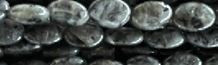 10x14mm Black Labradorite Oval Beads 15.5" [v0814]