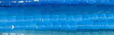 4x4mm Aqua Quartz syntheticTube Beads u77a70 15.5" [v0998f]