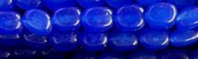 8x12mm Lapis Jade dyed Pebble Beads 15.5" [v1128]