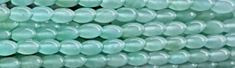 6x9mm Aventurine Rice Beads 15.5" [v1205]