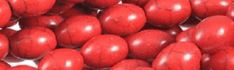 8x12mm Red Magnesite Rice Beads t523r 15.5" [v1257]