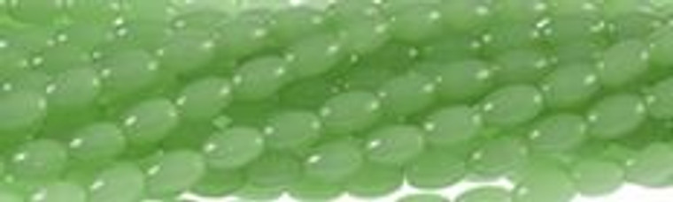 4x6mm Larimar synthetic Rice Beads u72a64 15.5" [v1276]