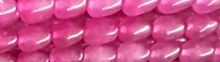 6x9mm Rose Jade dyed Tear Beads 15.5" [v1322]