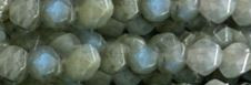 8mm Labradorite Faceted Hexagon Beads 15.5" [v1567]