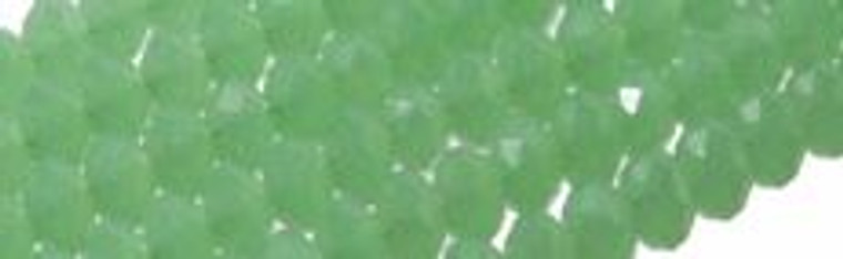 8mm Larimar synthetic Faceted Rondelle Beads 15.5" [v1637]