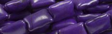 10x14mm Purple Magnesite Rectangle Beads t538p 15.5" [v1742]