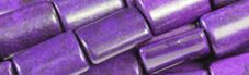 10x14mm Purple Magnesite Rectangle Beads t548p 15.5" [v1755]