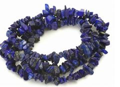 8-12mm Lapis Lazuli natural Chips c3l1 36" [v1825]