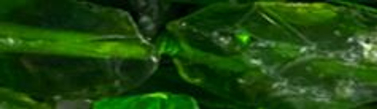 20-25mm Green Quartz synthetic Nugget 15.5" [v1956]