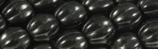 10mm Black Magnesite Rope Beads t511k 15.5" [v2068]