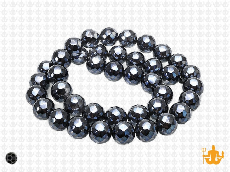 4x6mm Metallic Gray Glass Faceted Rice about 15.5" [uc11a15]