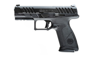 Beretta, APX A1 FS, Striker Fired, Semi-automatic, Polymer Frame Pistol, Full Size, 9MM, 4.25" Barrel, Matte Finish, Black, Optics Ready, Trigger Safety, Front Tritium Night Sight, 17 Rounds, 2 Magazines Beretta, APX A1 FS, Striker Fired, Semi-automatic, Polymer Frame Pistol, Full Size, 9MM, 4.25" Barrel, Matte Finish, Black, Optics Ready, Trigger Safety, Front Tritium Night Sight, 17 Rounds, 2 Magazines