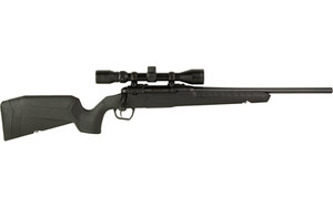 Savage Arms, Axis XP, Bolt Action Rifle, 350 Legend, 18" Sporter Contour Barrel, Matte Finish, Black, Polymer Stock, 1 Magazine, 4 Rounds, Includes 3-9x40 Scope Savage Arms, Axis XP, Bolt Action Rifle, 350 Legend, 18" Sporter Contour Barrel, Matte Finish, Black, Polymer Stock, 1 Magazine, 4 Rounds, Includes 3-9x40 Scope