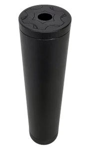 CMMG 11DB039 Zeroed 22K 22 LR 1" Black Aluminum/Stainless Steel 1/2"x28