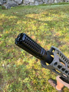 One Force Weaponry Muzzle Brake for the 5.56 / .223 One Force Weaponry Muzzle Brake for the 5.56 / .223