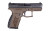 Derya, DY9Z, 9MM, 3.5" Barrel, Melonite Finish, Black Slide, Midnight Bronze Dyed Frame, Truglo Red Fiber Optic Front Sight and Green Fiber Optic Rear Sight, RMSc Footprint Optic Cut, 15 Rounds, 1 Magazine
