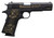 Tisas Arms  1911 America's 250th Full Size 45 ACP 7+1 5" Stainless Barrel, Black w/Gold Engraving Steel Serrated Slide, Black w/Gold Engraving Steel Frame w/Beavertail, Black w/Gold Accents Grip