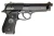 BERETTA M9 COMMERCIAL 9MM 4.9" PISTOL BLACK/BRUNITION 2-15RD MAGAZINES LE