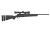 Mossberg, Patriot Super Bantam, Bolt Action, 243 Winchester, 20" Fluted Barrel, 3-9X40MM Scope, Blue Finish, Synthetic Stock, 5 Rounds