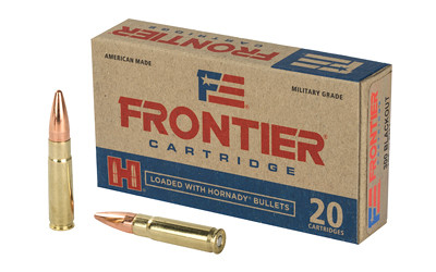 Frontier Cartridge, Lake City, 300 Blackout, 125 Grain, Full Metal Jacket, 200 Round Case