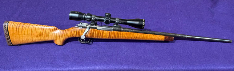 Husqvarna Model 96/38 6.5x55 with Fiddleback Maple Stock