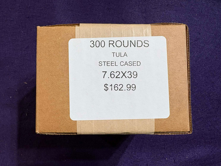 Surplus - Tula Steel Cased 7.62x39 300 Rounds