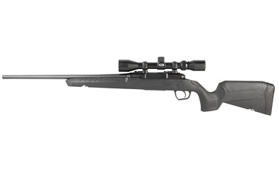 Savage Arms, Axis XP Compact, Bolt Action Rifle, 308 Winchester, 20" Sporter Contour Barrel, Matte Finish, Black, Polymer Stock, 1 Magazine, 4 Rounds, Includes 3-9X40mm Scope