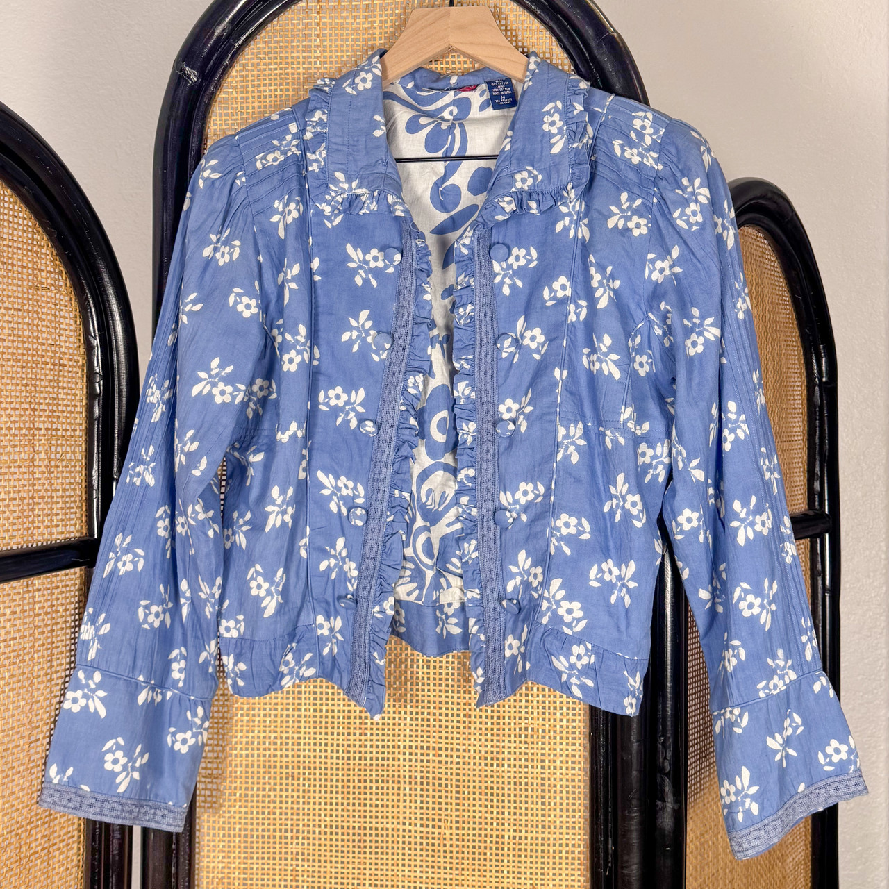 Vintage floral jacket M