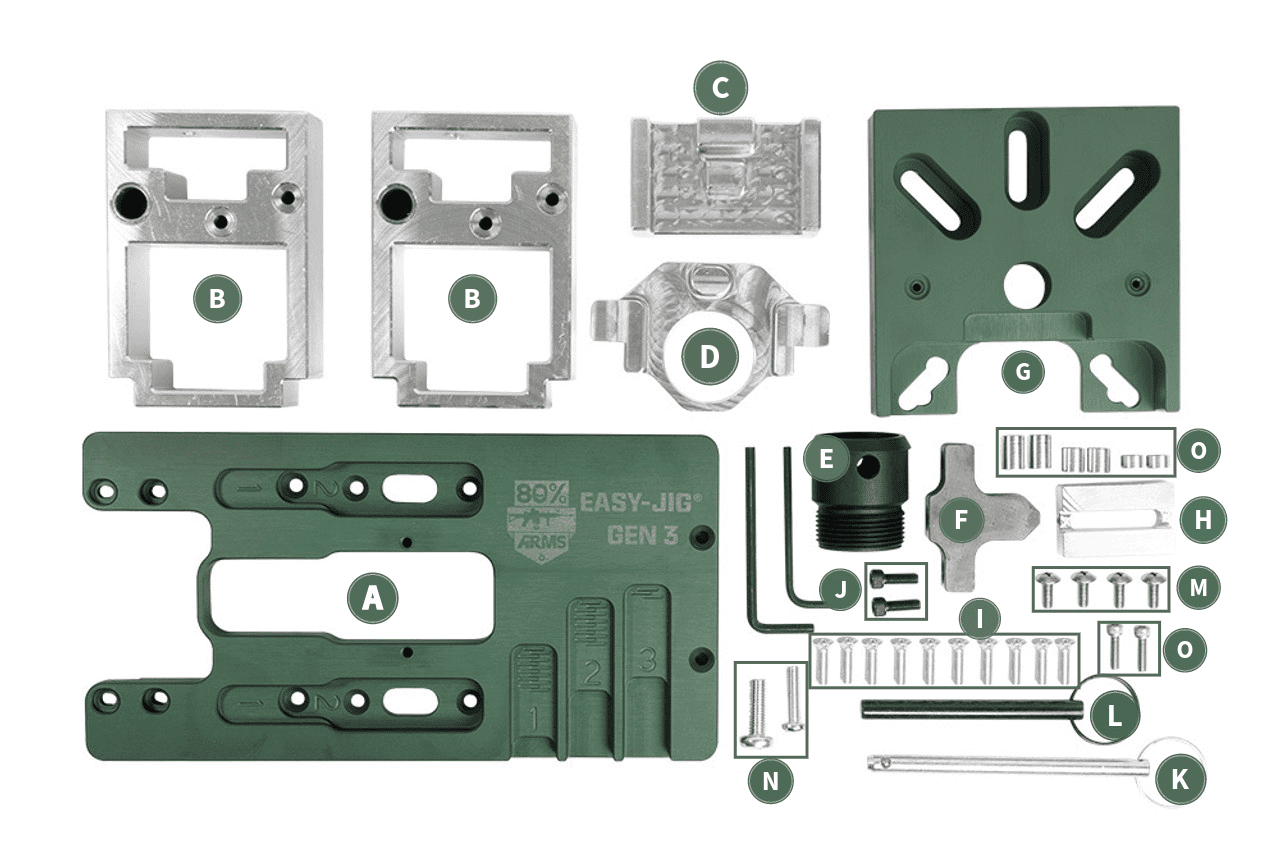 Easy Jig Gen 3 Replacement Parts