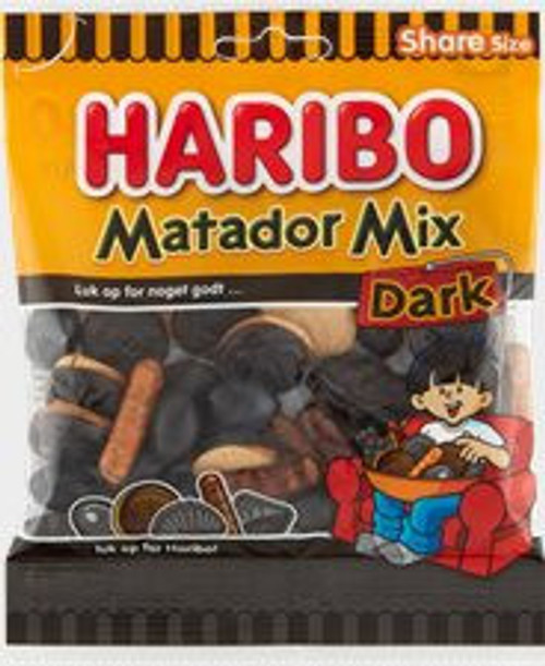 HARIBO MATADOR MIX DARK 120 G.