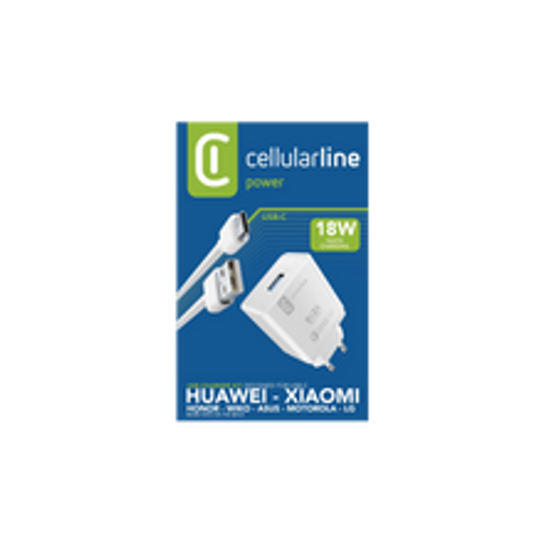CL 220V LADER USB-C KIT QC, HUAWEI, SORT