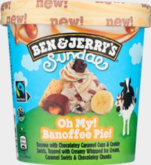 B&J OH MY! BANOFFEE PIE! 427 ML