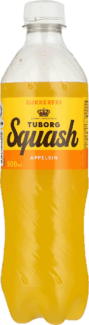 TUBORG SQUASH SUKKERFRI 50 CL