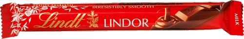 LINDT LINDOR STICKS MÆLK 38 G.