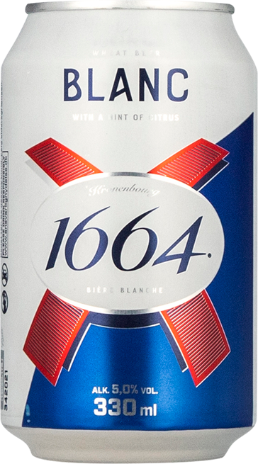 KRONENBOURG 1664 BLANC 33 CL.