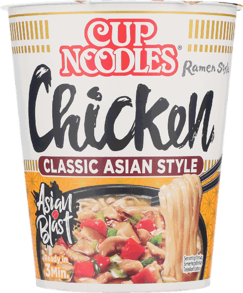 NISSIN CUP NOODLES GINGER CHICKEN
