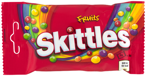 SKITTLES FRUITS 38G