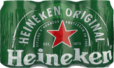 HEINEKEN 33 CL DS 6-PACK 