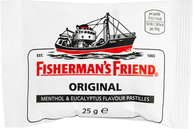 FISHERMANS FRIEND HVID 25 G 