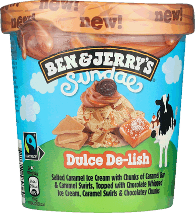 B&J DULCE DE-LISH 427ML 