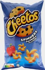 CHEETOS SPINNERS PAPRIKA 110 G 